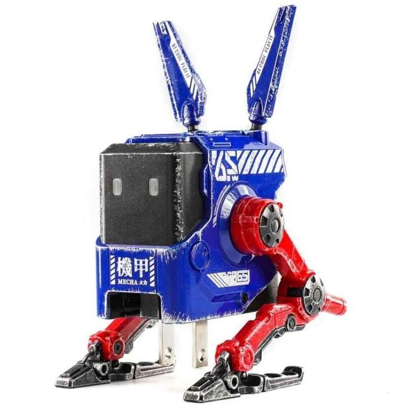 Gravastar Alpha65 65W Gan Fast Charger Eu&Uk Plug - War Damage Blaze Blue Gravastar Alpha65 65W Gan Fast Charger Eu&Uk Plug - War Damage Blaze Blue